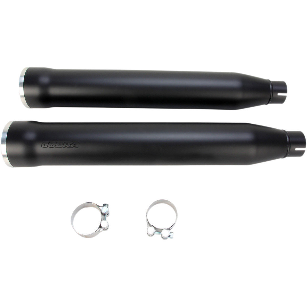 Cobra #6053B - 3" RPT Mufflers for '07-'17 Softail - Black