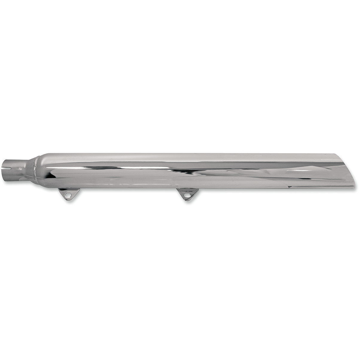 Bassani Xhaust #31117C - Slip-On Mufflers - Slant-Cut with Standard 2" Baffles - Chrome