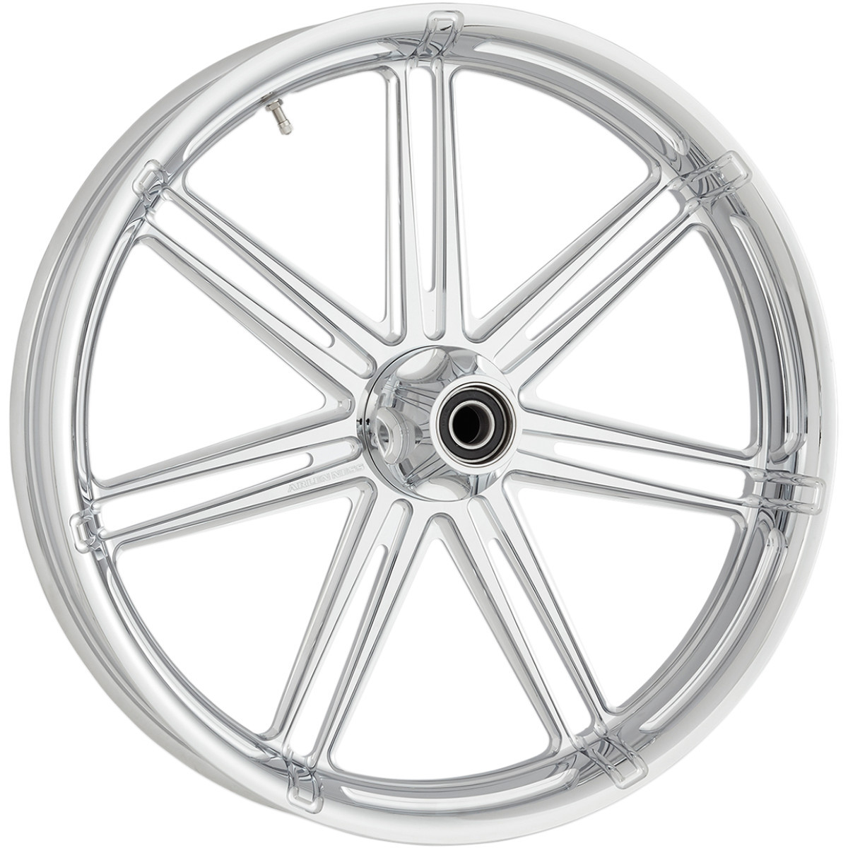 Arlen Ness #10302-204-6008 - Wheel - 7-Valve - Front - Dual Disc/With ABS - Chrome - 21x3.5