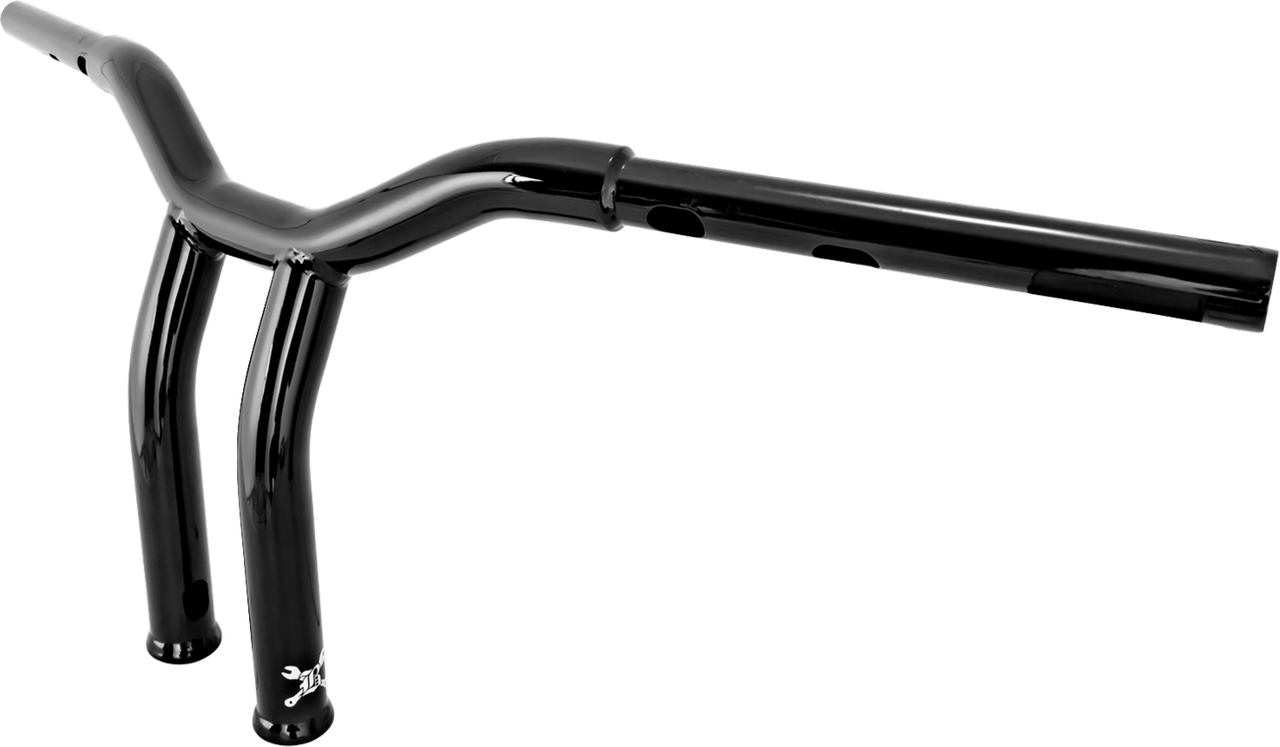 Burly Brand #B12-6081B - Dominator Handlebar - Touring/Softail - 10" - Black