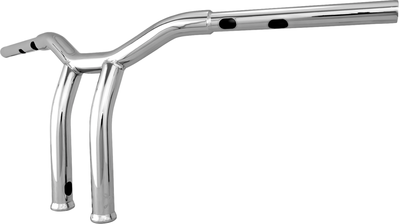 Burly Brand #B12-6081C - Dominator Handlebar - Touring/Softail - 10" - Chrome