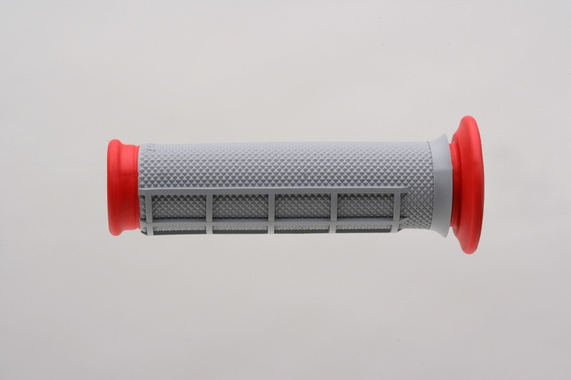 Renthal G169 Renthal ATV Dual Compound Grips 1/2 Waffle - Red