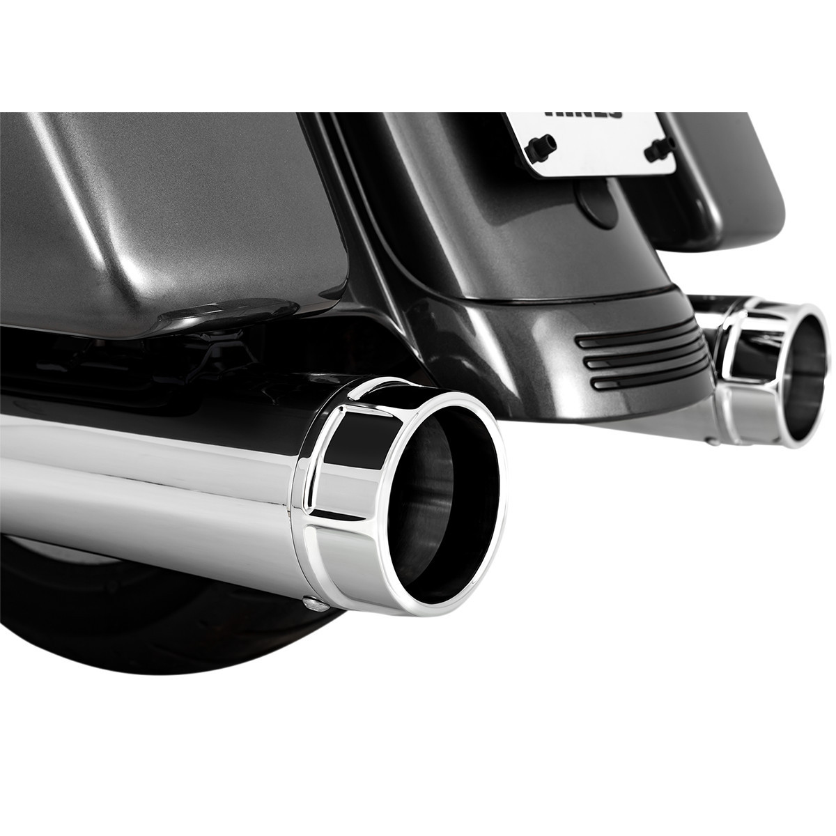 Vance & Hines #16673 - 4-1/2" Torquer Mufflers for '95-'16 FL - Chrome