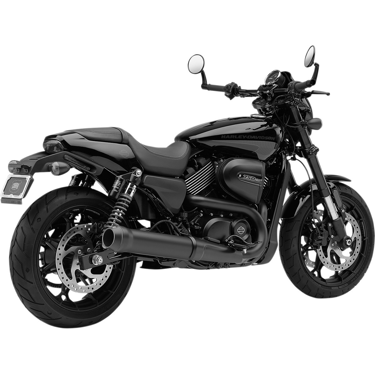 Cobra #6511B - El Diablo Slip-On Muffler - 4" - Black - XG750A