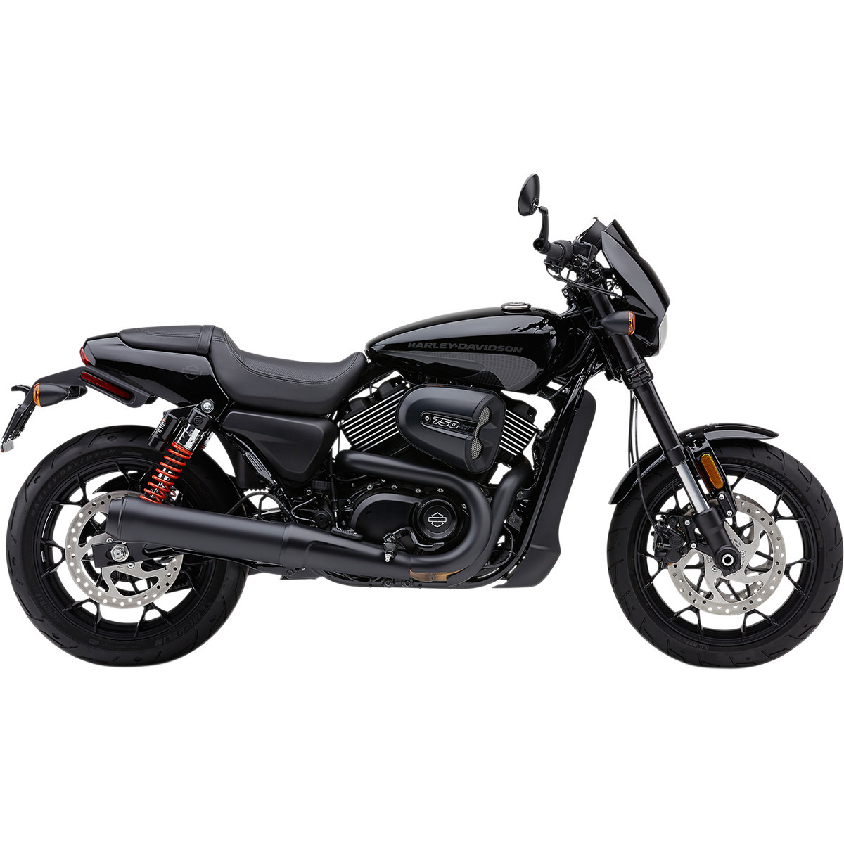 Cobra #6511B - El Diablo Slip-On Muffler - 4" - Black - XG750A
