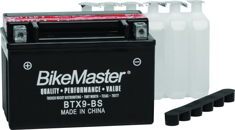 BikeMaster 781317 BikeMaster Battery - BTX9-BS