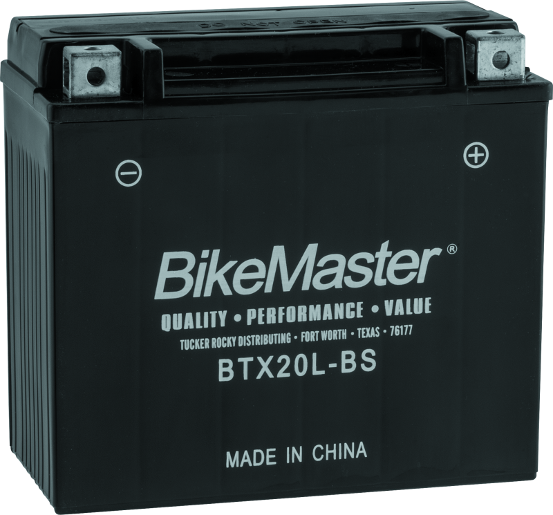 BikeMaster 781314 BikeMaster Battery - BTX20L-BS