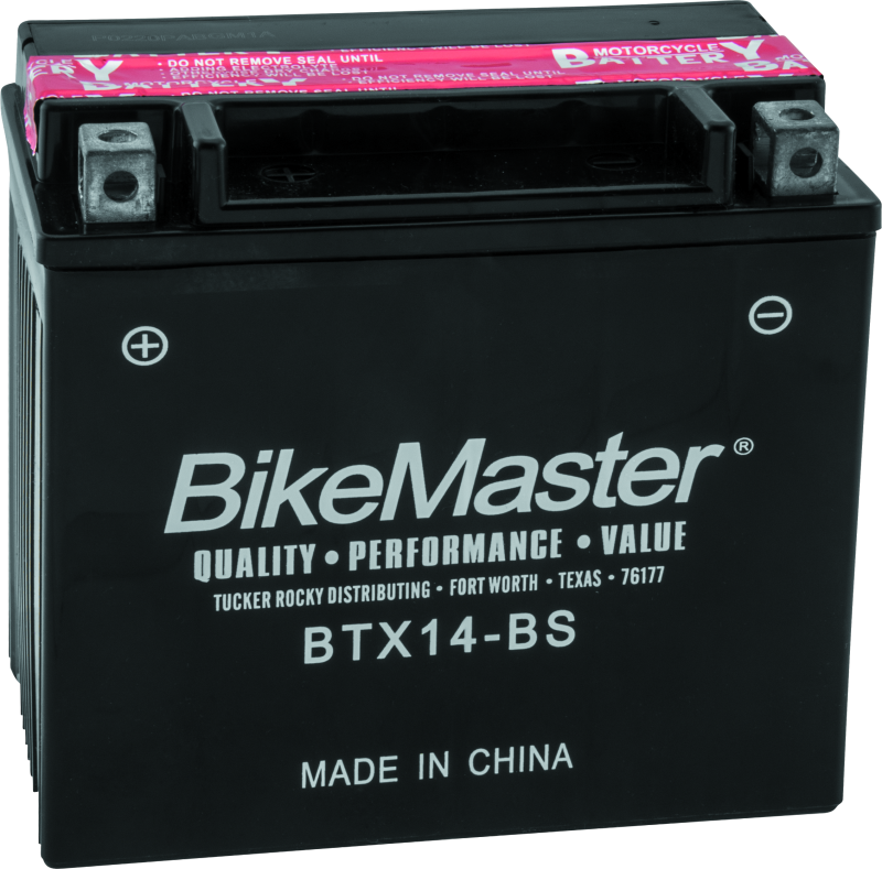 BikeMaster 781325 BikeMaster Battery - BTX14-BS