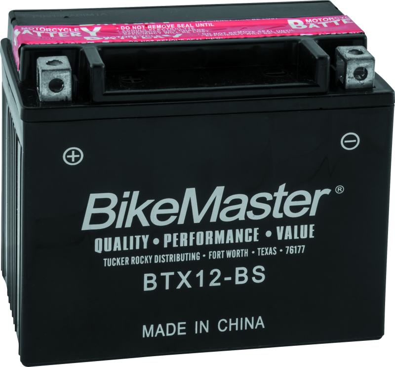 BikeMaster 781350 BikeMaster Battery - BTX12-BS