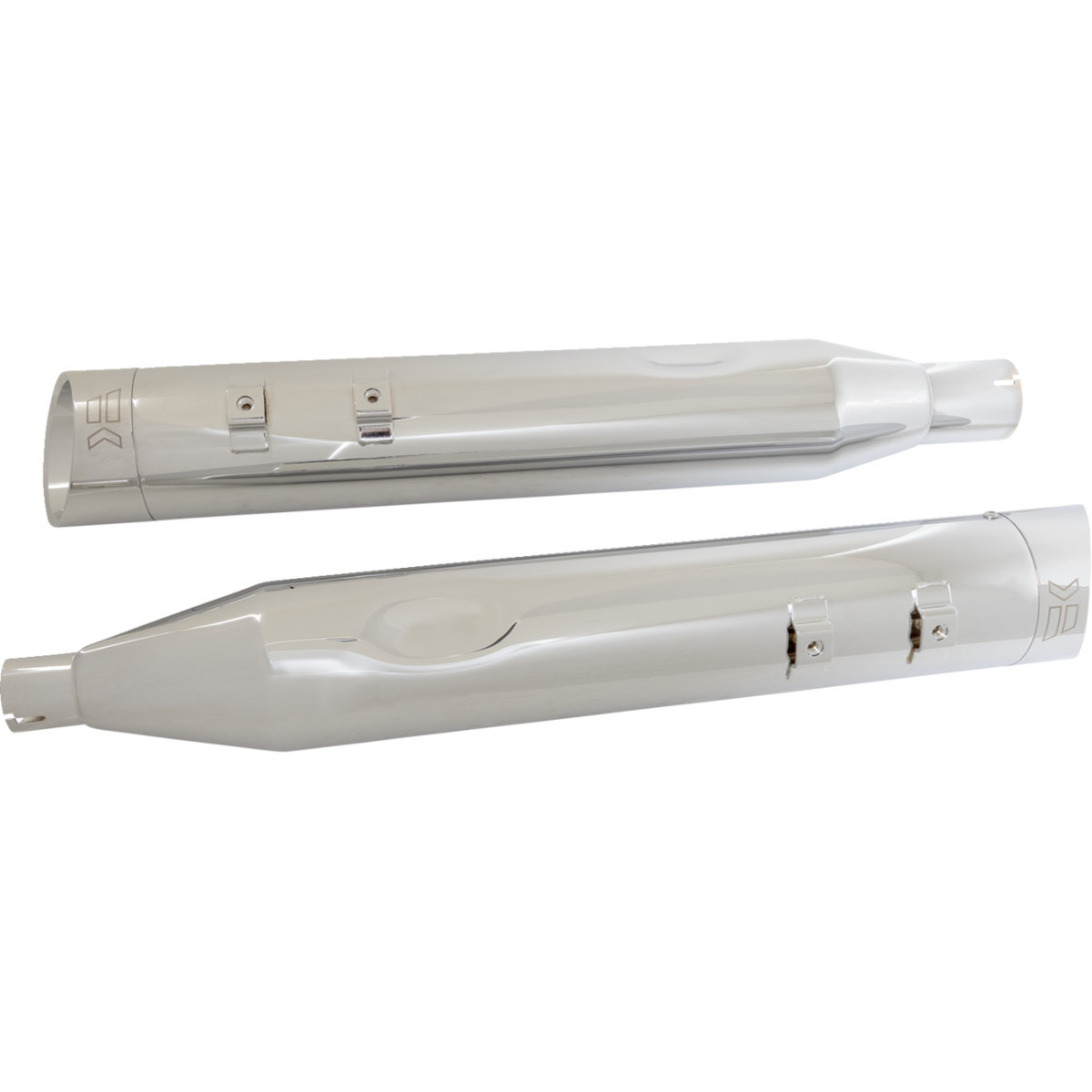 Khrome Werks #202665 - 4-1/2" HP-Plus® Slip-On Mufflers - Chrome Edge