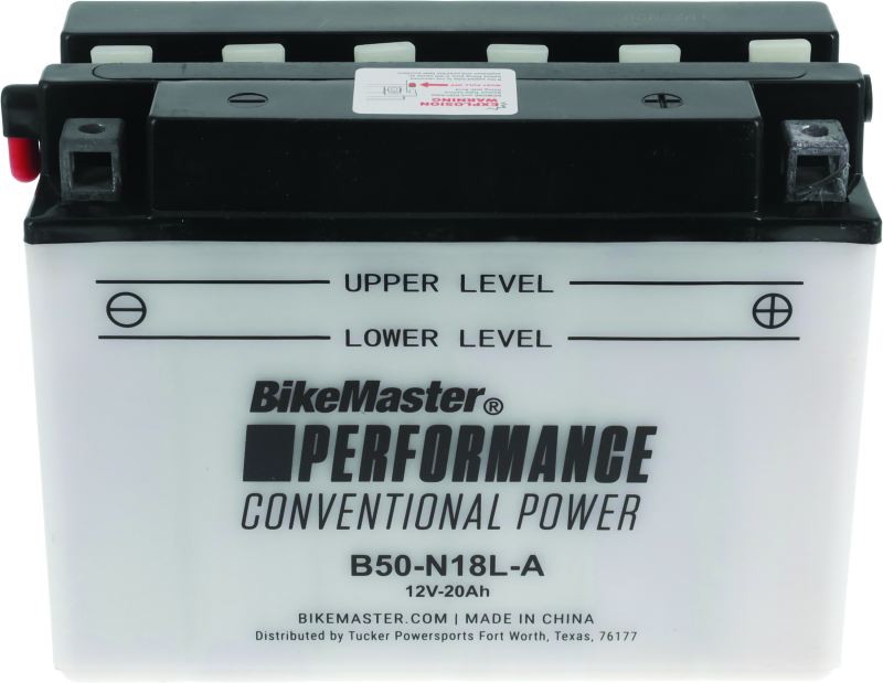 BikeMaster 781057 BikeMaster Battery - B50-N18L-A