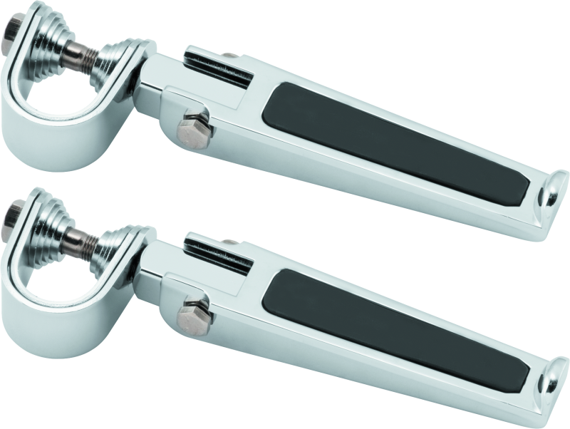 BikeMaster 171211 BikeMaster Footpegs Rubber 1-1/4in - Pair