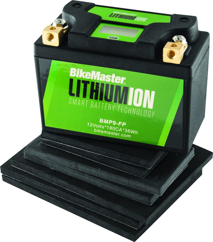 BikeMaster 780852 BikeMaster Lithium Ion 2.0 Battery - BMP9-FP