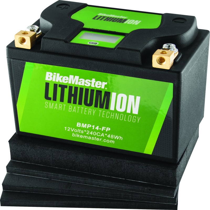 BikeMaster 780854 BikeMaster Lithium Ion 2.0 Battery - BMP14-FP