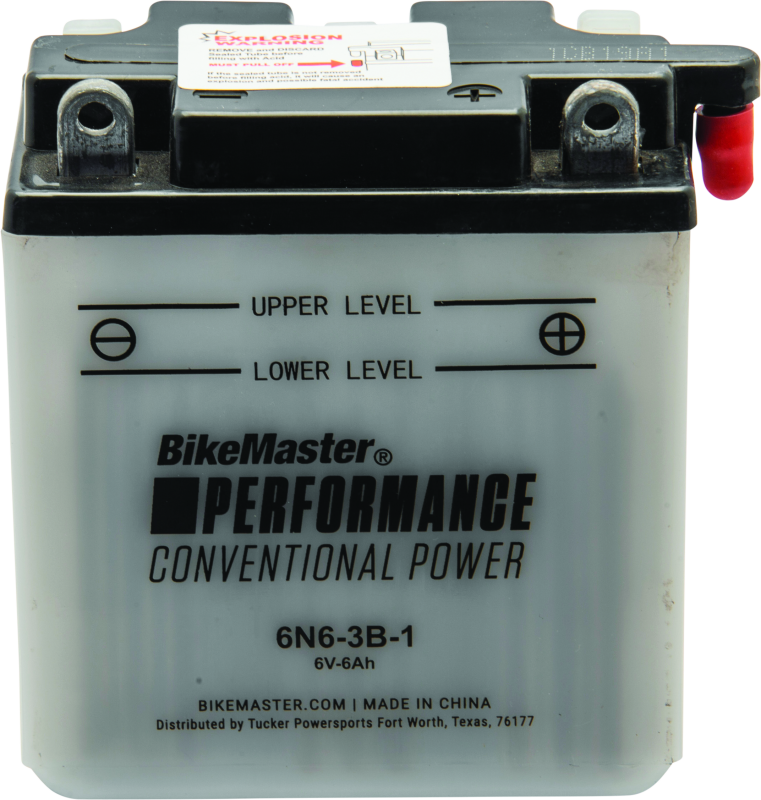 BikeMaster 781071 BikeMaster Battery - 6N6-3B-1