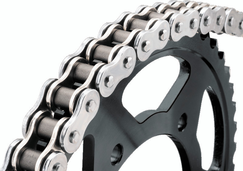 BikeMaster 197407 BikeMaster 520x130 BMZR Z-Ring Chain - Chrome/Chrome