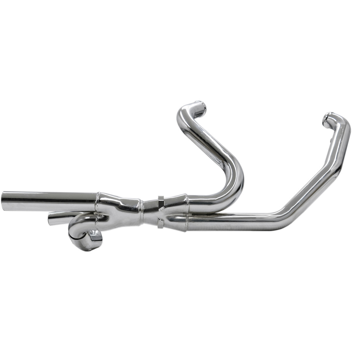 Bassani Xhaust #1F14A - 2x2 Chrome Headpipes