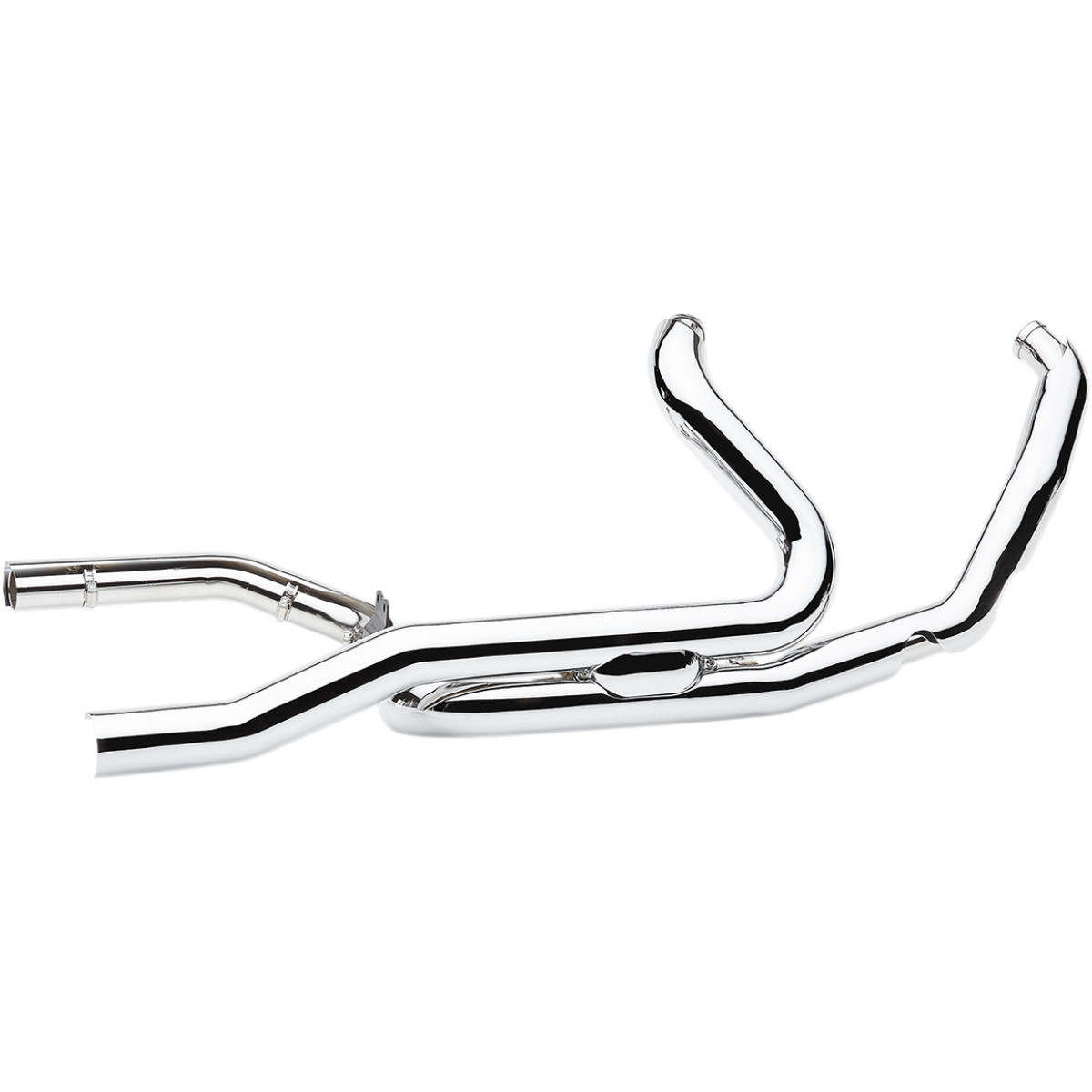 Cobra #6256 - Powerport Trike Dual Headpipes - Chrome