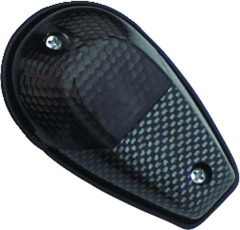 BikeMaster 268020 BikeMaster Universal Flush Mount Marker Light - Carbon/Smoke