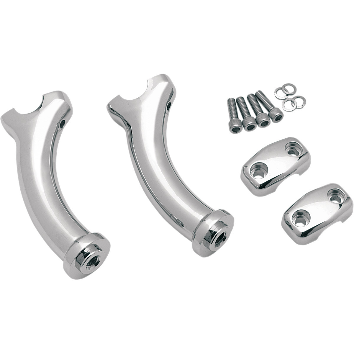 Drag Specialties - 5-1/2" Deuce Style Handlebar Risers - 2"