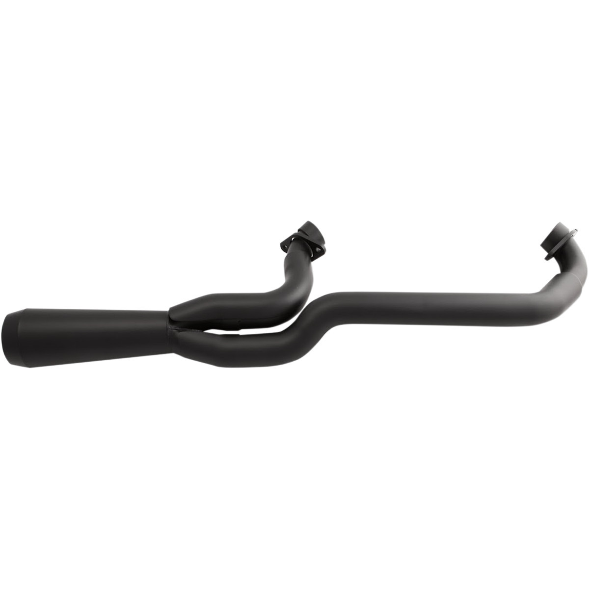 Trask #TM-3041BK - 2:1 Exhaust - Black - Indian Scout