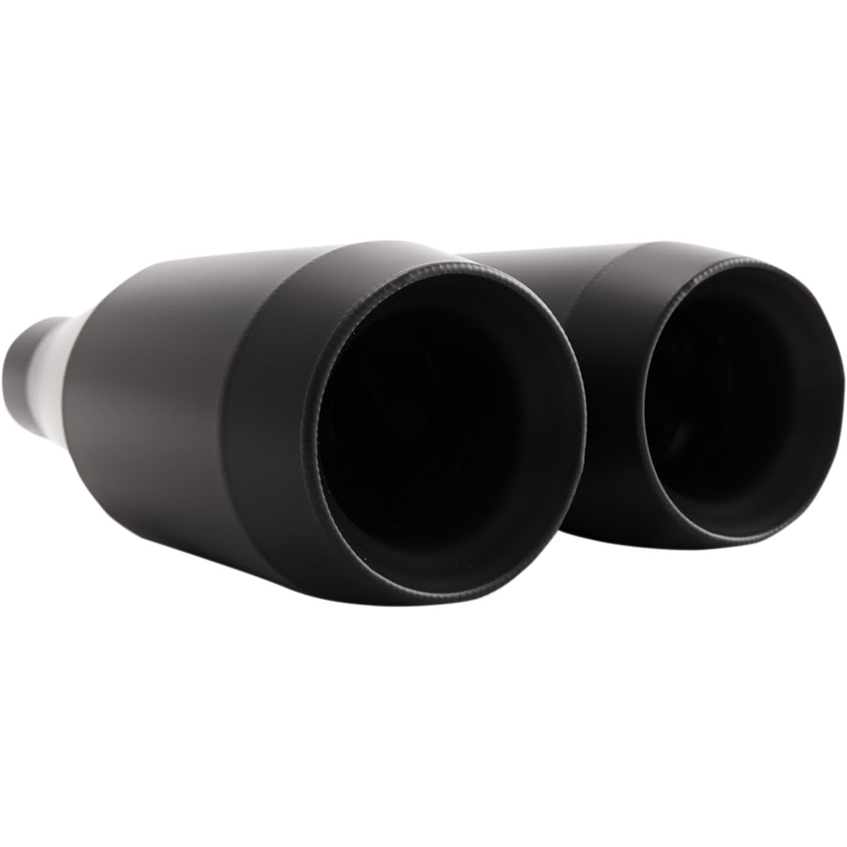 Trask #TM-3042BK - Slip-On Mufflers - Black - Scout