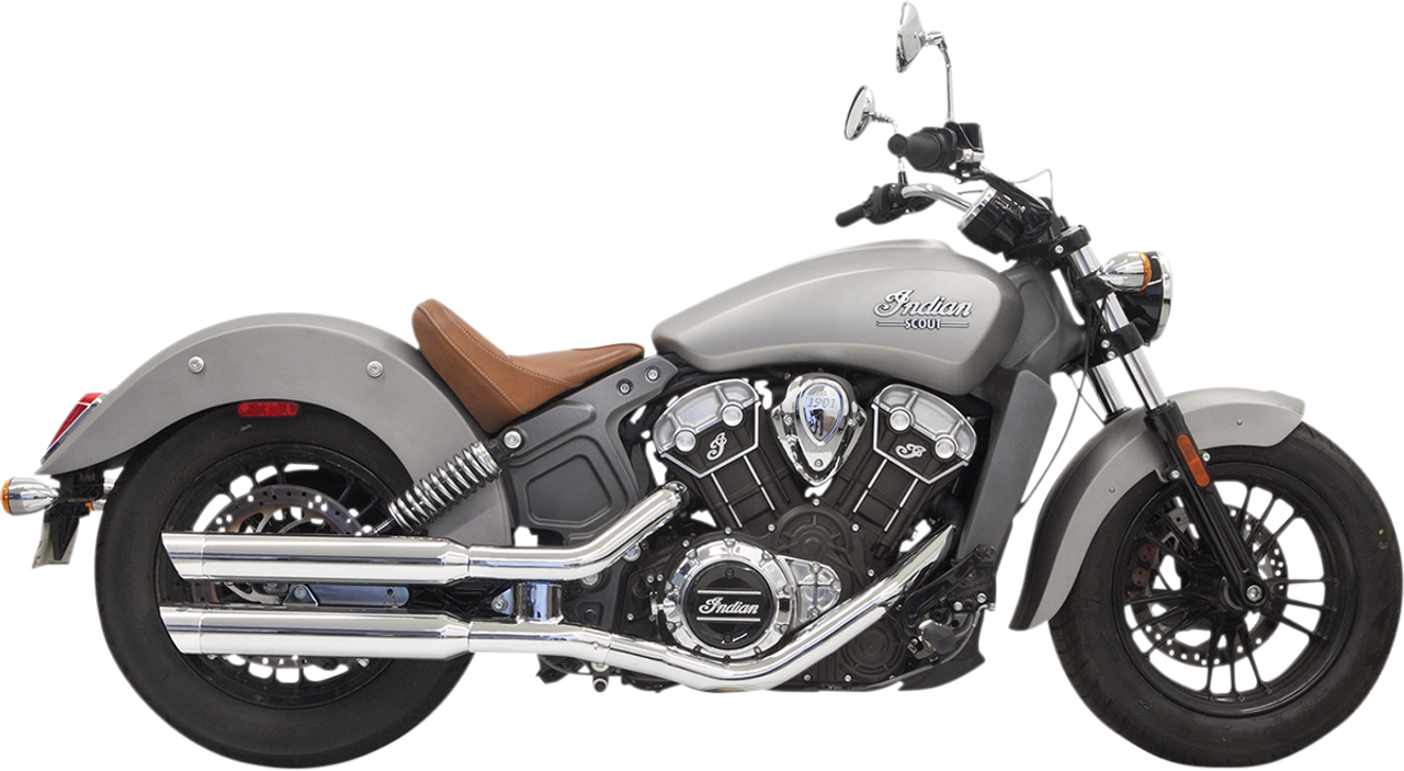 3" Mufflers - Chrome - Scout