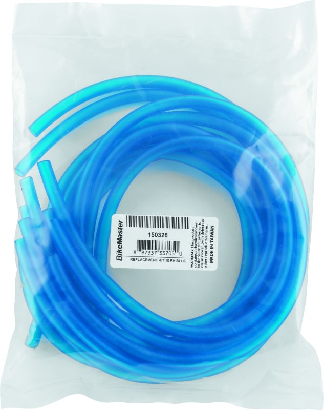 BikeMaster 150326 BikeMaster Replacement Kit 10 Pk - Blue