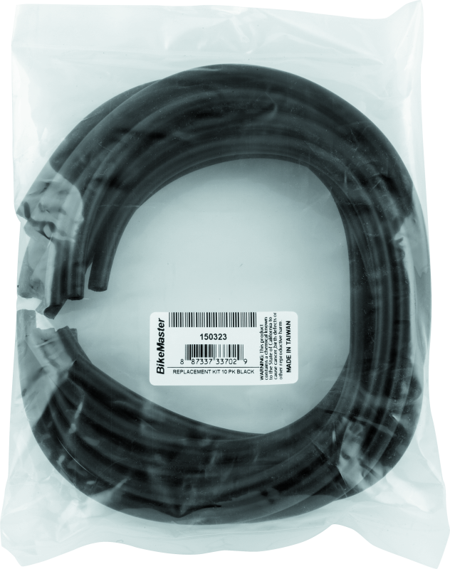 BikeMaster 150323 BikeMaster Replacement Kit 10 Pk - Black