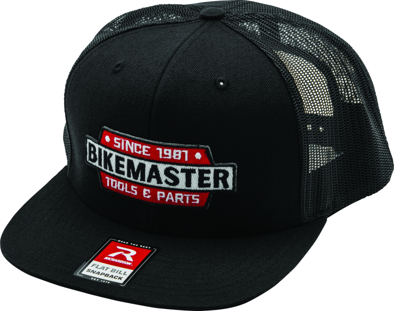 BikeMaster 803912 BikeMaster Patch Flat Bill Cap