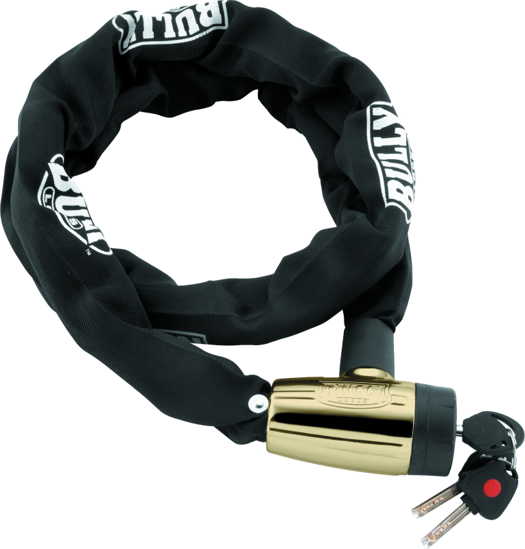 BikeMaster 132236 Bully Lock Heavy Duty 5.5 Chain 12x12mm Integrated Lock