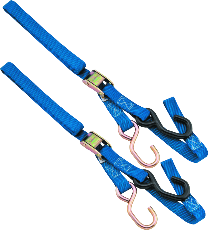 BikeMaster 100515 BikeMaster Tiedown Integrated Softhook - Blue