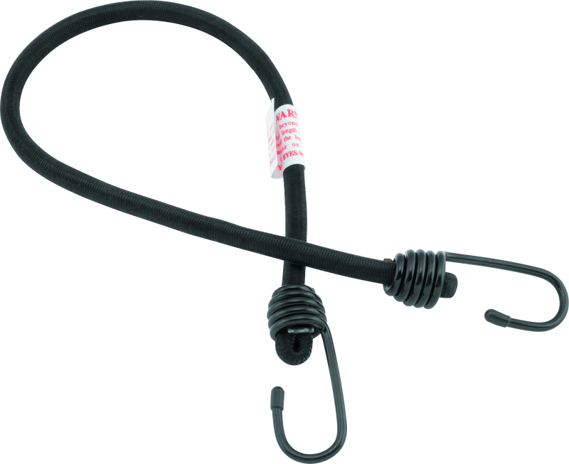 BikeMaster 100124 BikeMaster Bungee 24in Heavy Duty 2 Hook Black