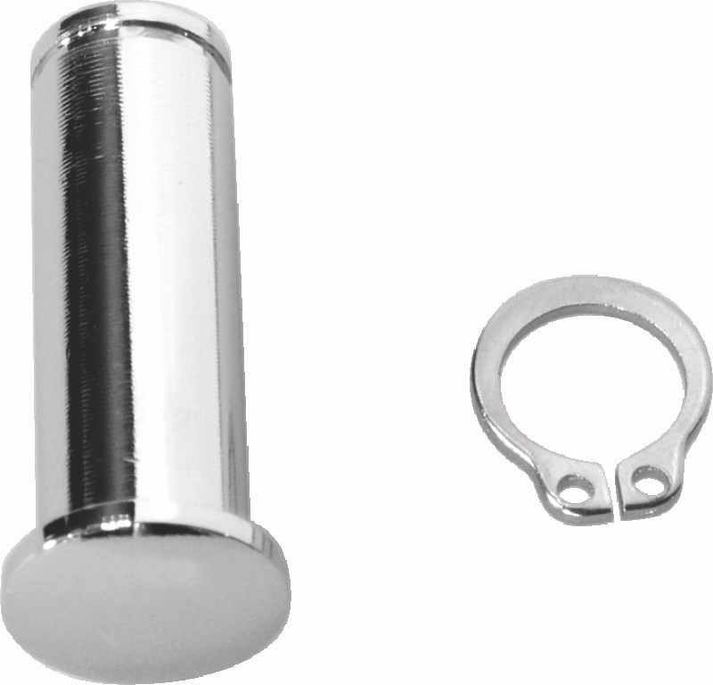 Bikers Choice 483297 Bikers Choice 99-Up Big Twin 98-03 XL Except 08 Up FLH FLT Chrome Brake Pivot Pin & Clip