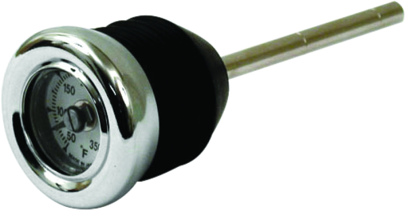 Bikers Choice 490636 Bikers Choice 00-17 Softails Chrome Oil Tank Temperature Gauge Replaces 62845-00 2 7/8 Long