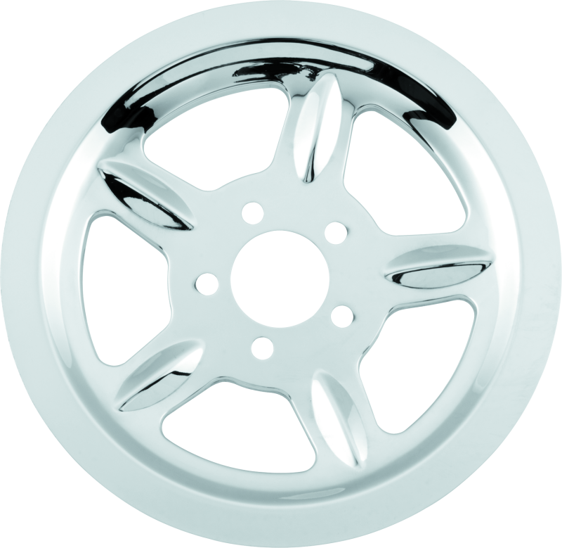 Bikers Choice 489763 Bikers Choice 04-22 XL Chrome Belt Drive Pulley Cover