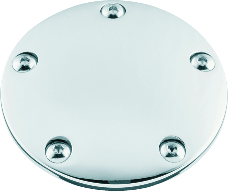 Bikers Choice 495532 Bikers Choice 99-17 Twin Cam Chrome Domed Ignition Cover