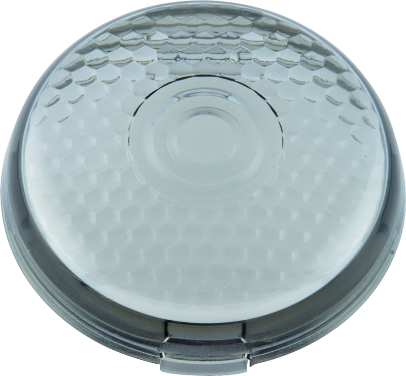 Bikers Choice 489869 Bikers Choice Replacement Honeycomb Smoke Lens For LED Bullet Turn Signal