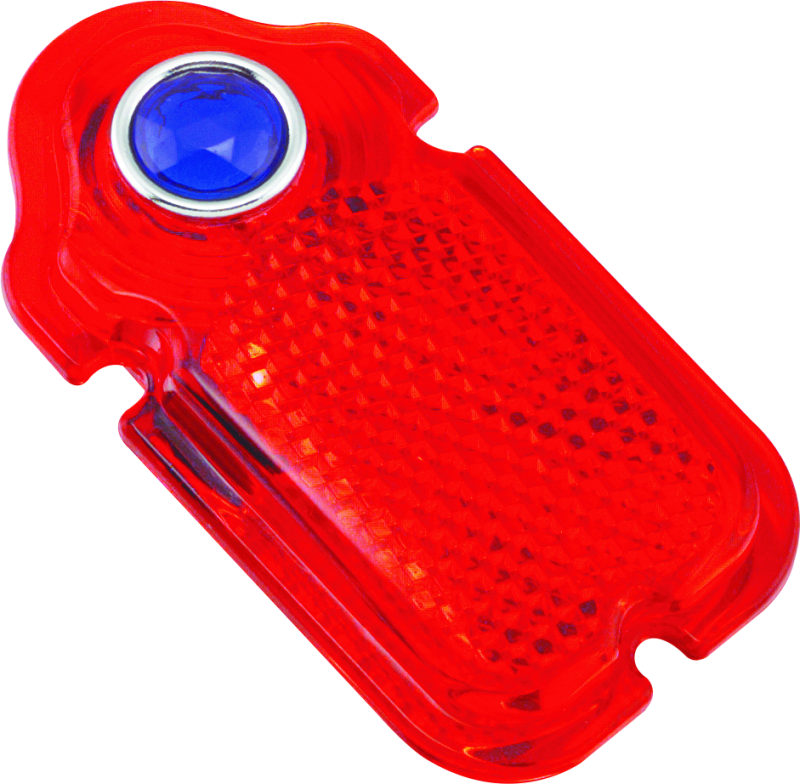 Bikers Choice 410300 Bikers Choice Blue Dot Taillight Lens 47-54 Tombstone Replaces H-D 68090-47