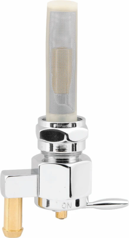 Bikers Choice 489644 Bikers Choice 57-75 Big Twin / XL Chrome Hex Petcock 3/8in-18 NPT Down Outlet