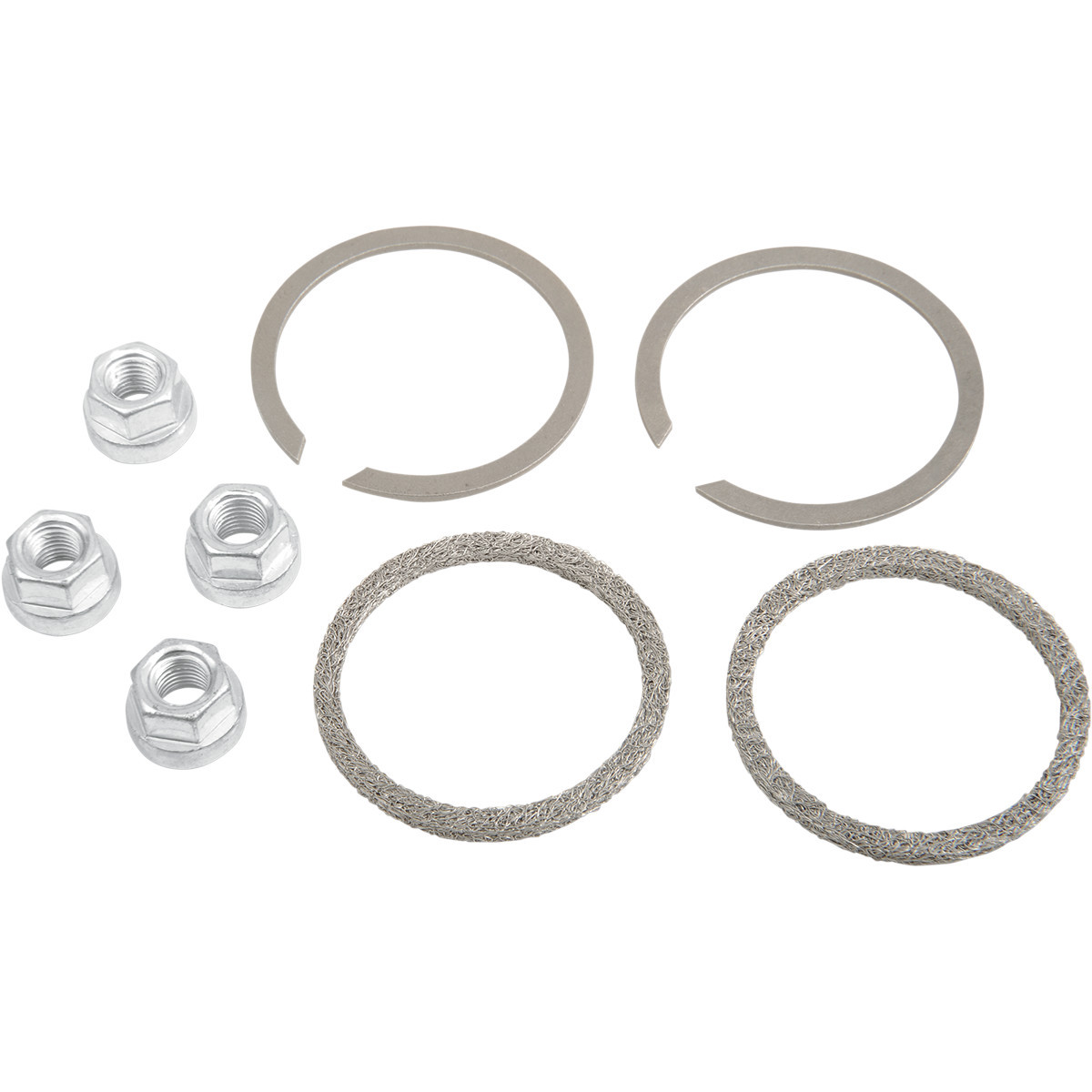 James Gasket #65324-83-KW2 - Exhaust Port Stainless Steel Gasket Kit - Big Twin/Sportster/EVO