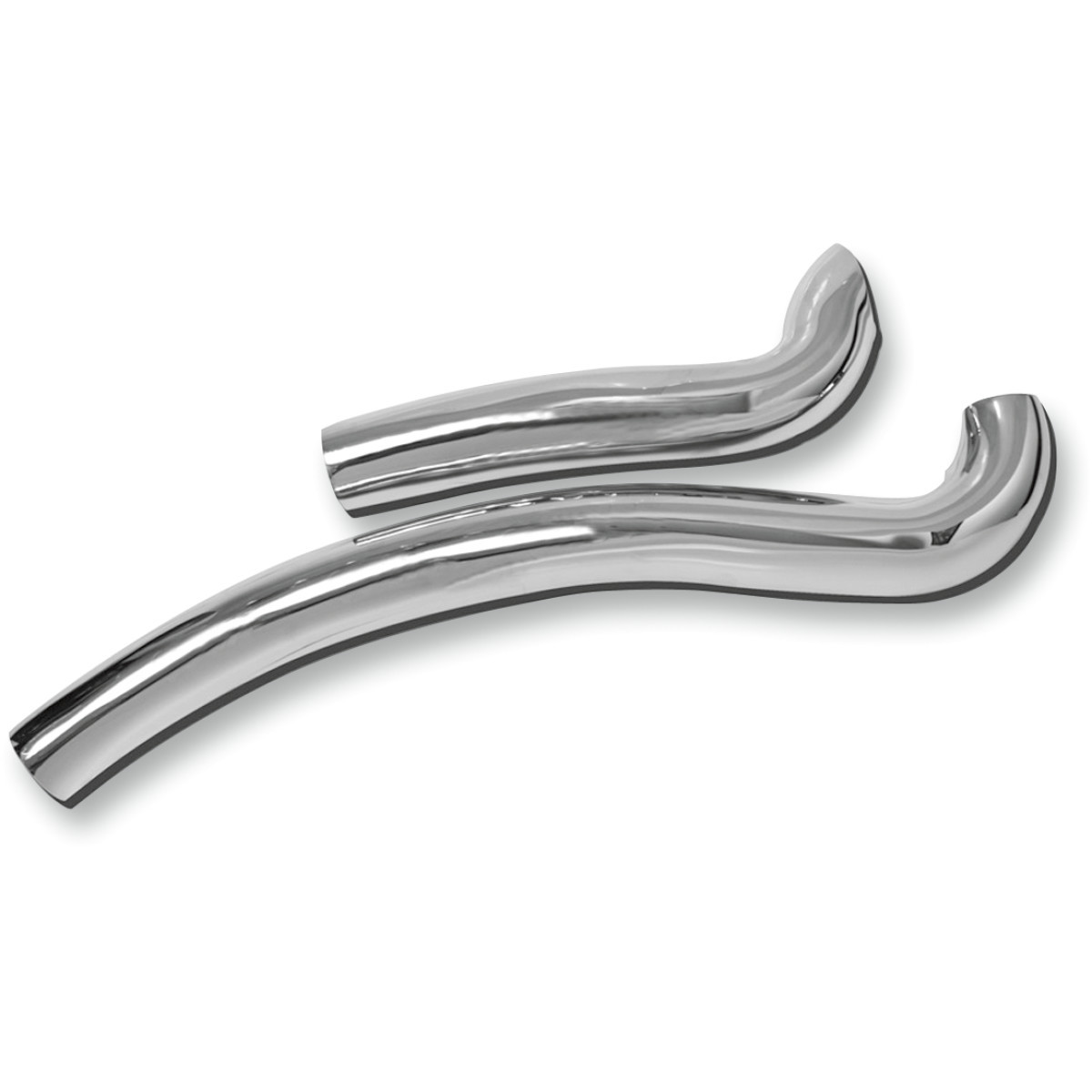 Bassani Xhaust #HS-XL-FF12 - Sweeper Heat Shields - Chrome