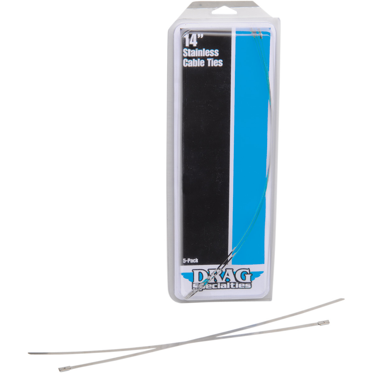 Drag Specialties - Cable Tie - Stainless Steel - 14"