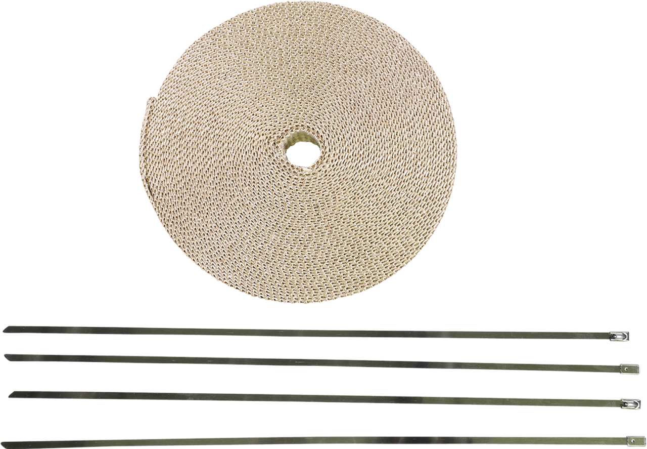 Exhaust Wrap - Tan - 1"x50