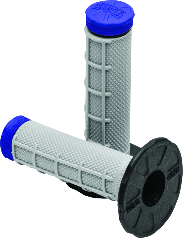 ProTaper 024861 ProTaper Tri Density MX 1/2 Waffle Grips - Blue