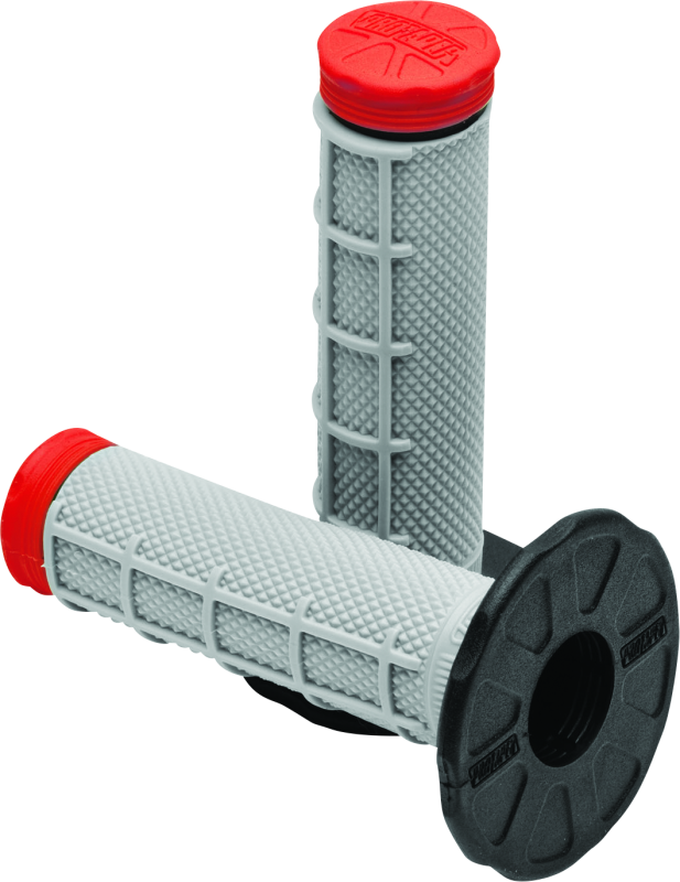 ProTaper 024860 ProTaper Tri Density MX 1/2 Waffle Grips - Red