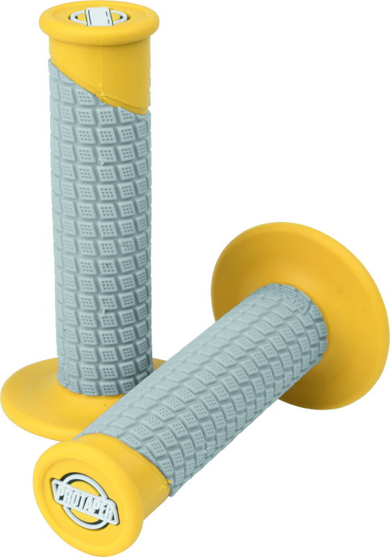 ProTaper 021680 ProTaper Clamp-On Pillow Top Grips - Yellow/Gray
