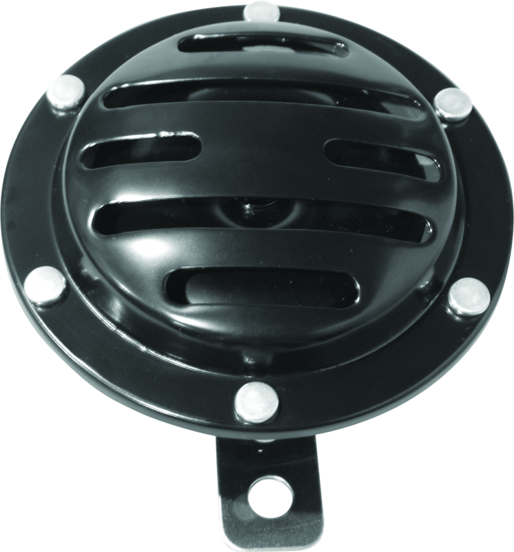 Bikers Choice 482396 Bikers Choice Black Slotted Horn 12V Universal