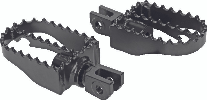 Burly Brand B13-1200B Burly Brand MX Pegs Rider - Black