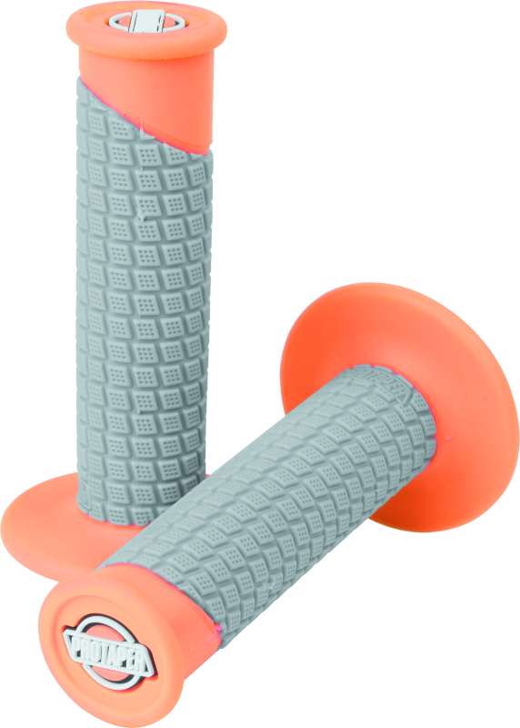 ProTaper 021677 ProTaper Clamp-On Pillow Top Grips - Neon Orange/Gray
